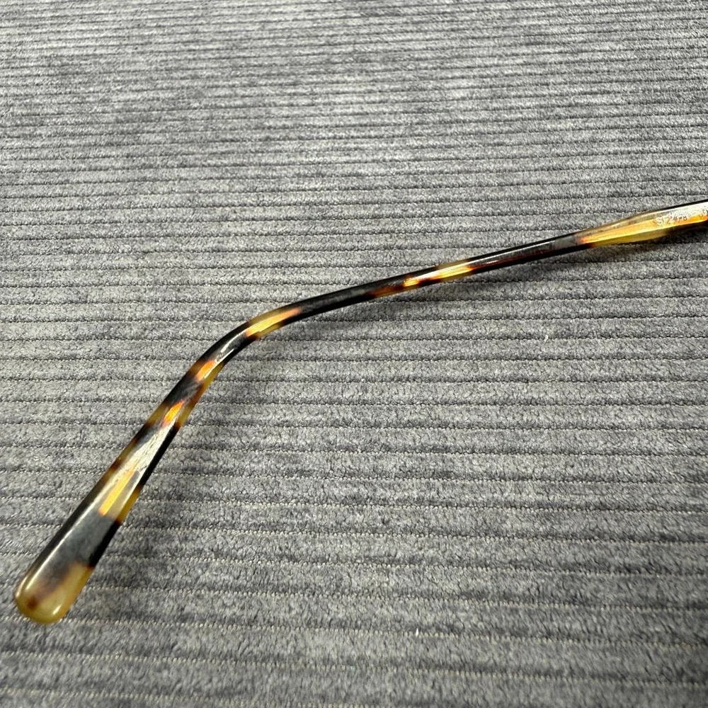 Salvatore Ferragamo SF2170 017 Browline Eyeglasses Gold Tortoise 52-18-145 Italy